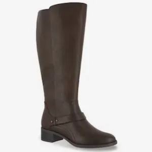 Easy Street Jewel Black Riding Boots Women’s 6M Knee High Studded Comfort thumbnail 2