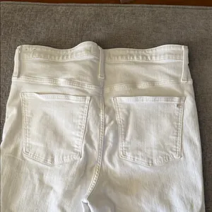 Madewell women’s white high skinny stretch denim Jeans‎ size 16/33 thumbnail 7