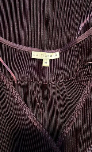 Baltic Born Long Sleeve Purple Pleated Maxi Dress Y2 thumbnail 3
