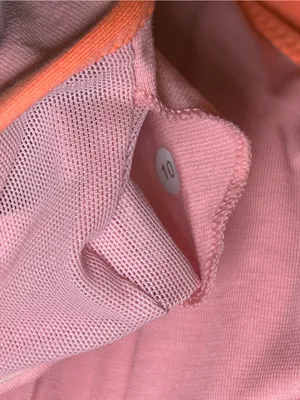 Lululemon Surya Pink Orange Strappy Back Athletic Yoga Tank Top Women’s Size 10 thumbnail 10