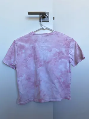 Hollister Pastel Pink Tie-Dye Short Sleeve Tee thumbnail 2