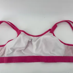 Moving Comfort Fiona Wireless Sports Bra Pink 34C Hook Loop 350003 thumbnail 4
