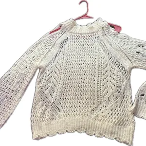 POL White Knit Sweater thumbnail 2