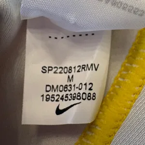 Nike Air Max Sports Bra‎ Womens Medium Grey Yellow Dri-FIT Activewear thumbnail 7
