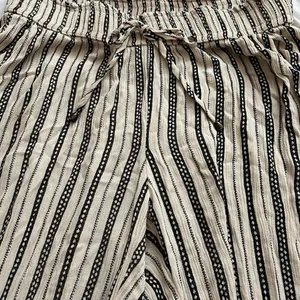 Joe B by Joe Benbasset Striped Linen Casual Pants Size M thumbnail 5