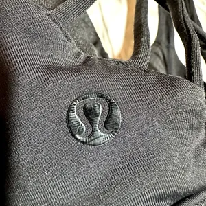 Lululemon Free To Be Bra Sports Bra Crisscross Strappy Scoop Neck Yoga Black 4 thumbnail 3
