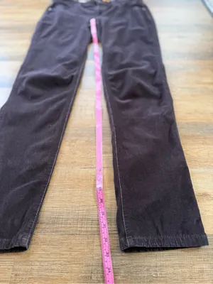 Pilcro and the Letterpress Anthropologie Vintage-Inspired Women's Brown Corduroy Pants W32 thumbnail 8