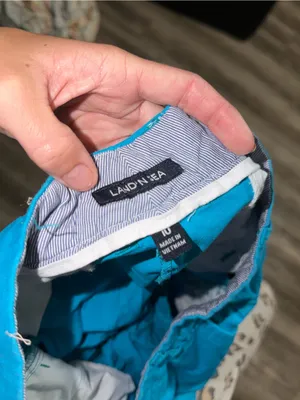 Women’s Land N Sea Casual Stretch Shorts - Bright Teal - size 10 thumbnail 4
