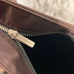 Auth BURBERRY BLUE LABEL Tote Bag Nova Check Brown Nylon Black Leather thumbnail 5