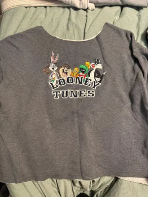 Oversized sweatshirt Gray Size XL thumbnail 2
