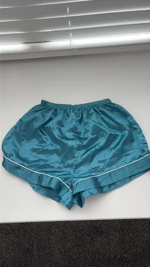 Amazon turquoise silk pjs thumbnail 2