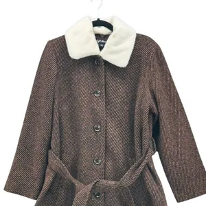 Soft Focus Overcoat Brown‎ 16W Brown thumbnail 3