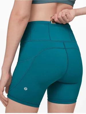 Lululemon Fast and Free Short 6 inch in Cyprus thumbnail 2
