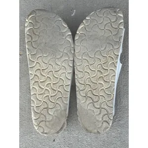 Birkenstock Arizona Unisex White Birko-Flor Sandals EU 39⁠ Cork Slide Buckle⁠ thumbnail 8
