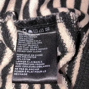 Paper crane large black striped hoodie sweatshirt thumbnail 7