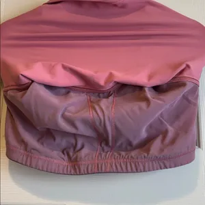Old Navy | Active Pink Light Support Go Dry Sports Bra Crop Tank Top Large thumbnail 2