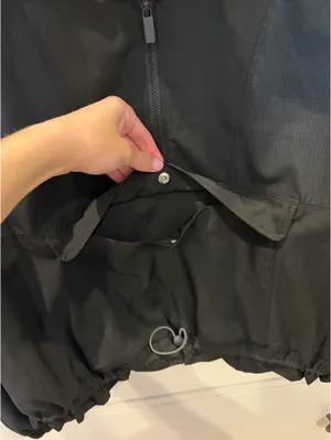 Old Navy Black Quarter Zip Pullover thumbnail 4
