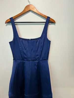 Windsor navy dress (XS) thumbnail 3