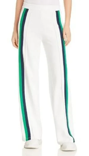 Fleur Wood X Revolve XL Double-Stripe Wide-Leg Track Pants Silk Trouser Luxury thumbnail 1
