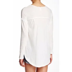 ‎Free People we the free Ivory Sunday Henley XS thumbnail 5