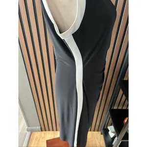 Ralph Lauren Black and white short dress sleeveless with the white trim size 10 thumbnail 4