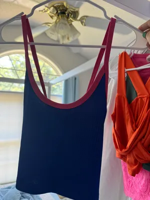 Blue And Pink Tanktop thumbnail 1