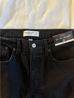 Abercrombie Jeans Mid-Rise 90s Straight thumbnail 3