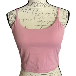 Yoga Pink Fitness Gym Tank Bra Size Large NWOT thumbnail 1