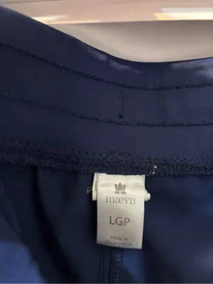 Maevn Matrix Impulse 8520 Navy Women’s Yoga Waist Jogger Scrubs EUC Size L thumbnail 2