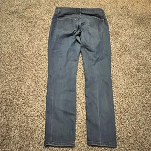LOFT Curvy Skinny Jeans Womens‎ 10 30 Dark Wash Blue Denim Mid Rise Stretch thumbnail 8
