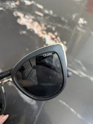 Quay Australia Black Cat Eye Sunglasses thumbnail 2