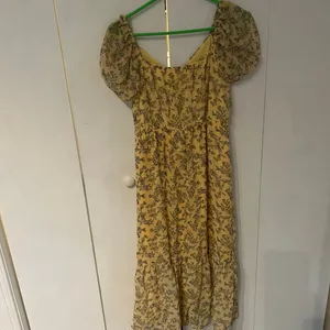 Mimi Chica Yellow Puff Sleeve Sundress thumbnail 9