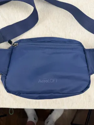 Michigan Wolverines AeroLOFT Belt Bag Crossbody Navy Maize Block M thumbnail 3