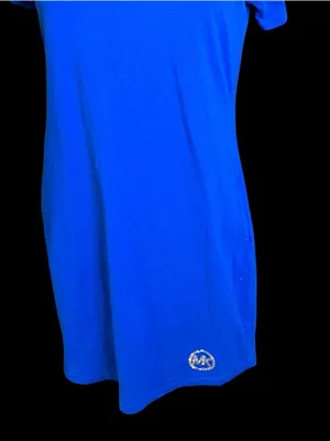 Michael Kors Royal Blue Short Sleeve Crewneck Dress thumbnail 4