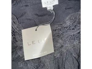 Le lis Black ruffle set with lace trim #ruffles #matching thumbnail 4