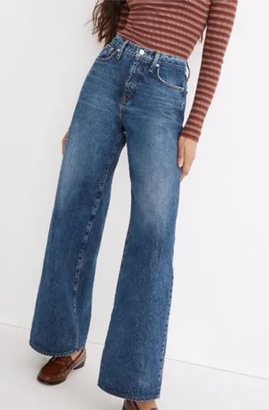 Madewell Superwide-Leg Jeans Sz 26 thumbnail 1