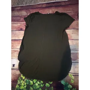 Z Supply Charcoal Grey V-neck Tshirt Size S thumbnail 5