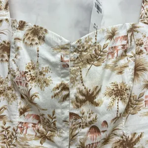 Abercrombie & Fitch Women’s Crop Top Blouse Palm Beach Koket Cottagecore Size S thumbnail 5