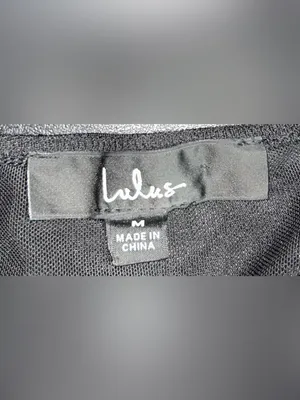 Lulus Size M Certainly Sultry Black Lace Bodysuit thumbnail 2