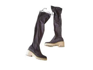 NICOLE MILLER Gray Over the Knee Boots Size 7.5 thumbnail 7