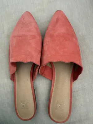 Joe's Jeans Coral Suede Pointed Backless Mules thumbnail 1