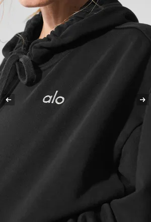 🖤✨ Accolade Hoodie Black – Large thumbnail 2