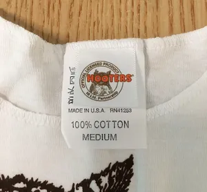Hooters New Girl Uniform Tank Size Medium thumbnail 3