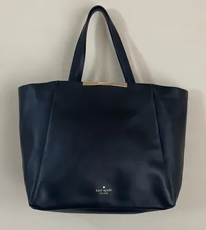 Kate Spade Lenora Camden Black Leather Tote bag thumbnail 1