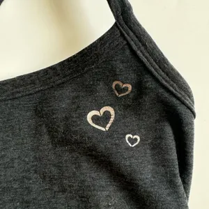 BEYOND YOGA Space Dye Across The Straps Cropped Tank Darkest Night Black Size XS thumbnail 3