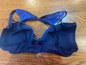 Adore Me Blue Underwire Bra thumbnail 2