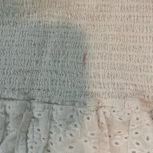 FAVLUX White Ruffled Puff Sleeve Dress thumbnail 4