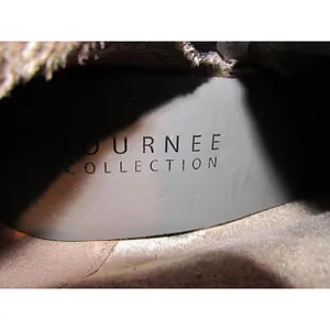 Journee Collection Women’s Leeda Knee‑High Boots Grey 10M thumbnail 13