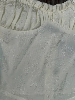PrettyLittleThing Ivory Strapless Mini Dress thumbnail 8