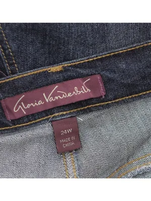 NWT Gloria Vanderbilt Amanda Classic Jeans 30062704 Madison Blue 24W thumbnail 4
